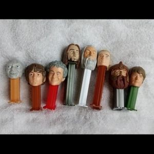Lord of the Rings PEZ candy dispensers